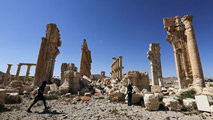 Fuerzas de Asad tratan de expulsar al EI de Palmira