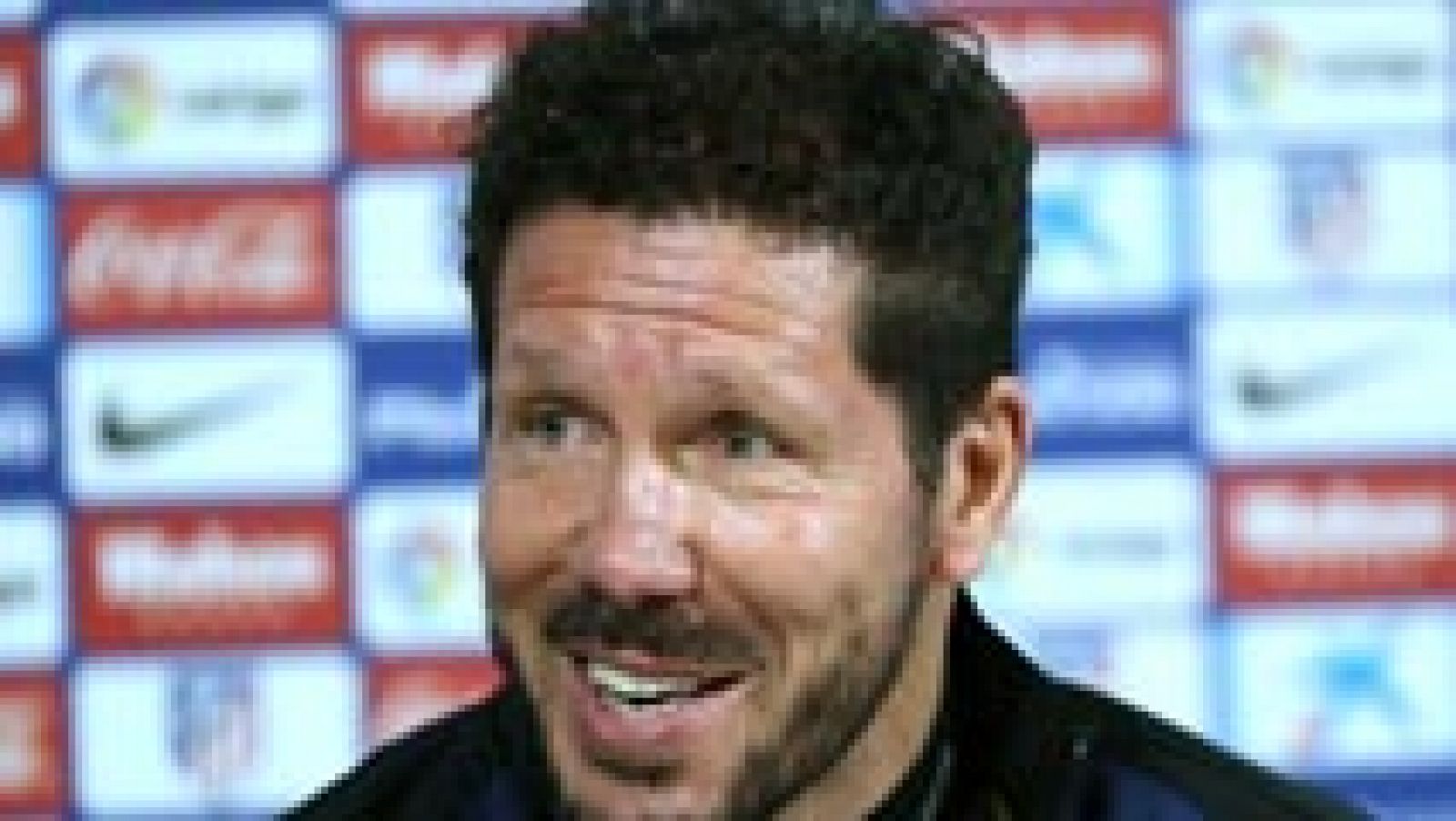 Telediario 1: "Simeone: "¿El escudo? Siempre la evolución existe y es continua" | RTVE Play