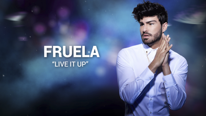 Eurovisión - Fruela canta 'Live it up'