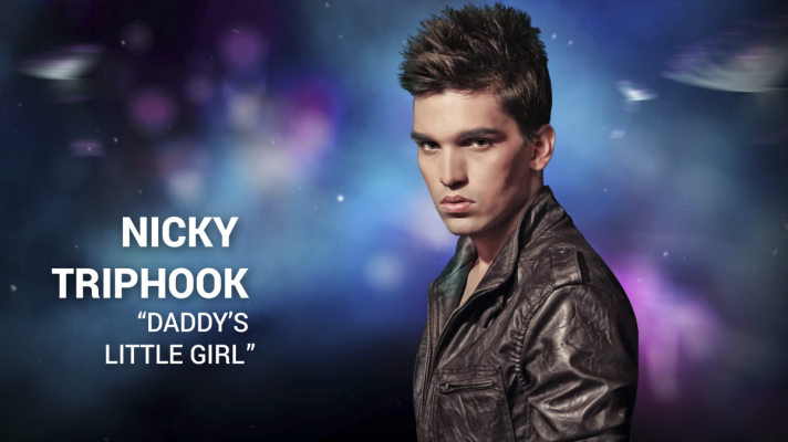 Eurovisión - Nicky Triphook canta "Daddy's little girl"