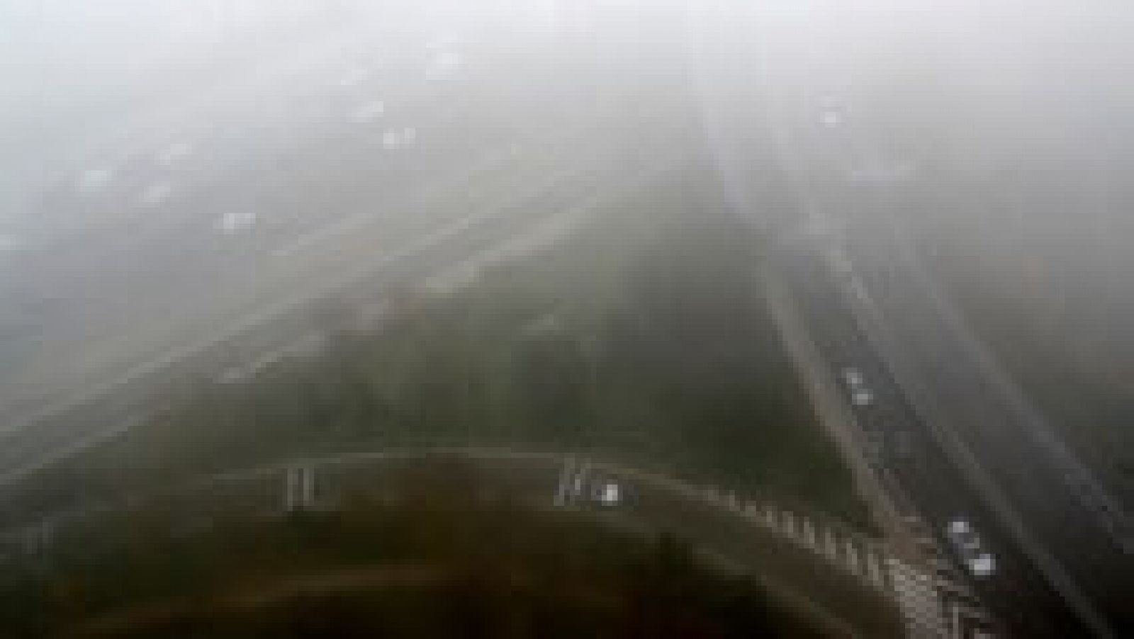 Lluvia en Galicia, Extremadura y Andalucía y niebla centro Península