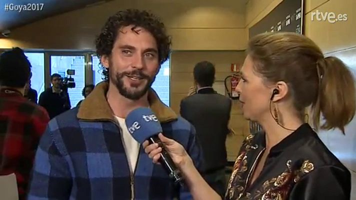 Premios Goya - Paco León pletórico con sus 4 "kikis"