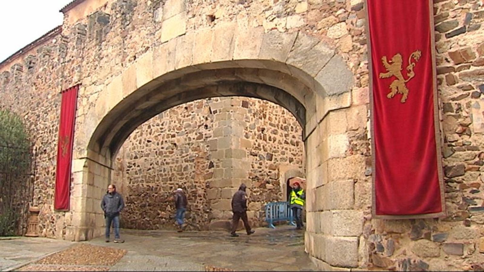 Caceres, plató cinematografico.