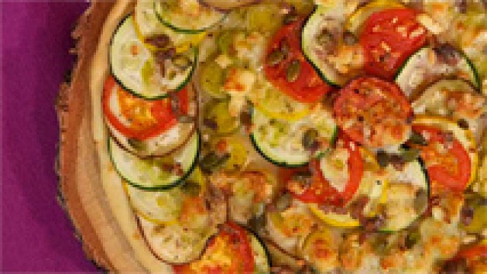 RTVE Cocina - Receta de coca de verduras con albahaca