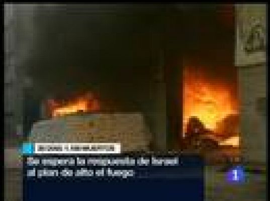 Telediario 1 - Telediario en 4' - 15/01/09