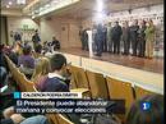  - Calderón se plantea dimitir