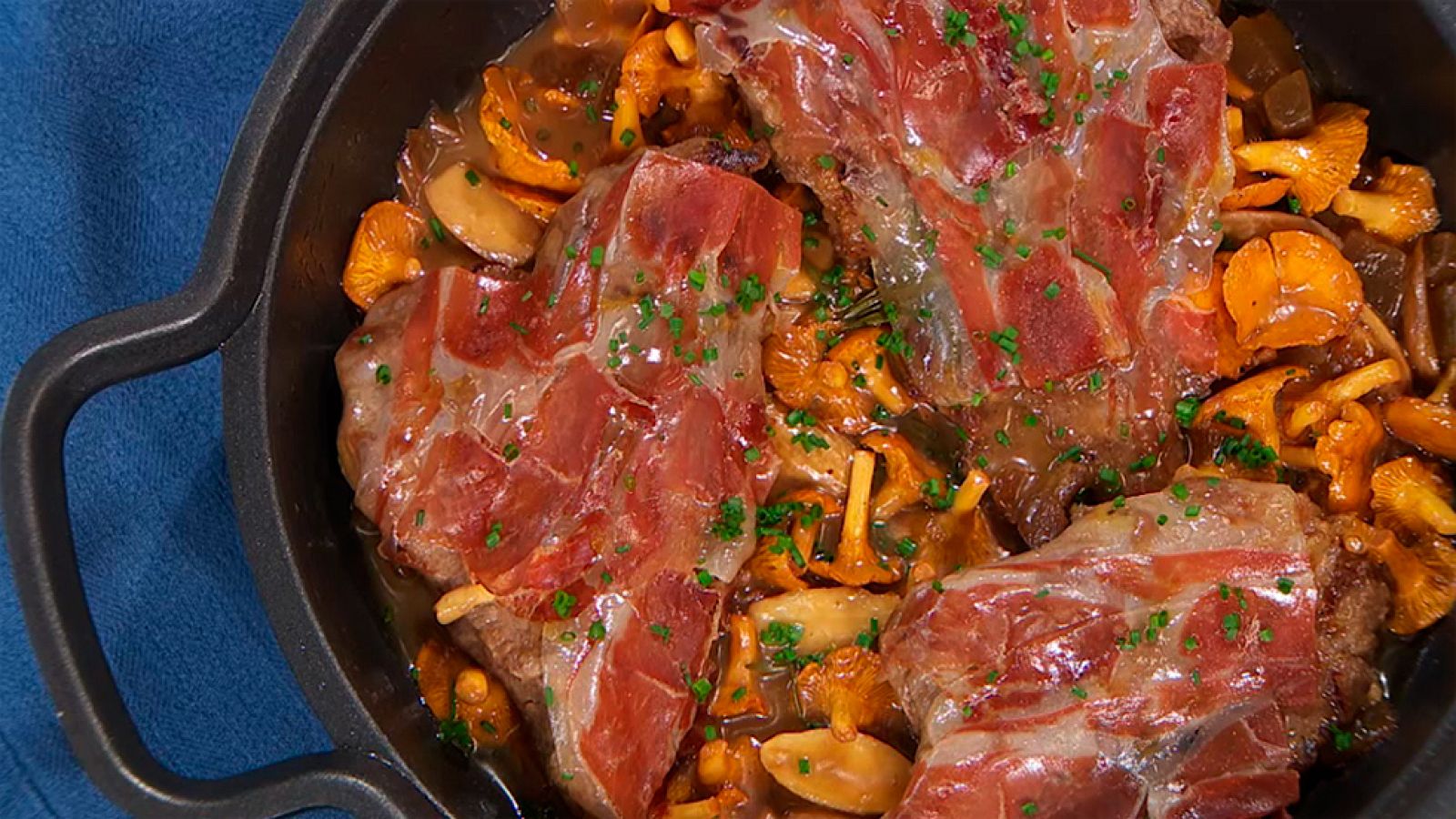 Receta de pluma ibérica al brandy