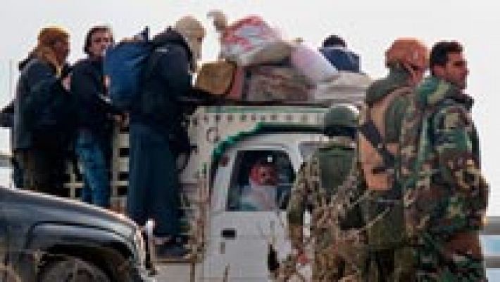 Suspendida la evacuación de civiles de Alepo