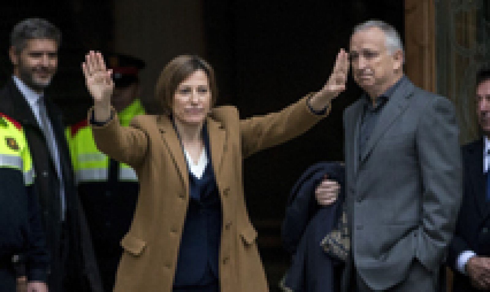 Informativo 24h: Comparecencia íntegra de la presidenta del Parlament, Carme Forcadell, tras declarar como investigada ante el TSJC | RTVE Play