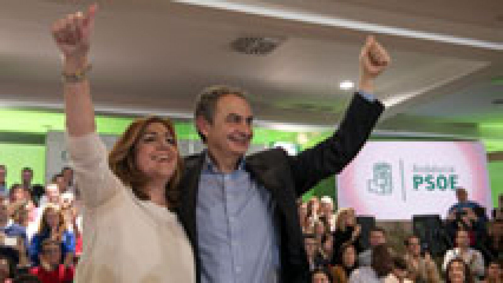 Telediario 1: Zapatero apoya en Jaén a Susana Díaz en el décimo aniversario de la aprobación de la Ley de Dependencia | RTVE Play