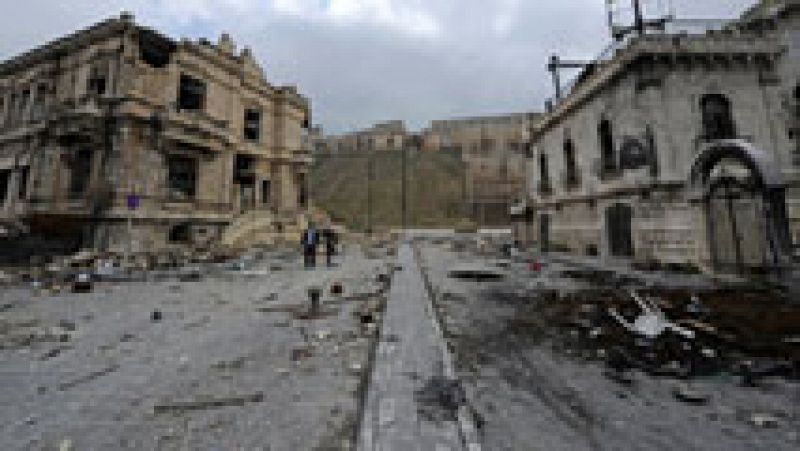 El ejército sirio presume de la recuperación de Alepo