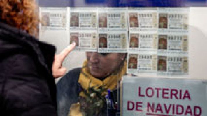 Telediario 1 - La administración nº 2 de Roquetas de Mar espera al Gordo