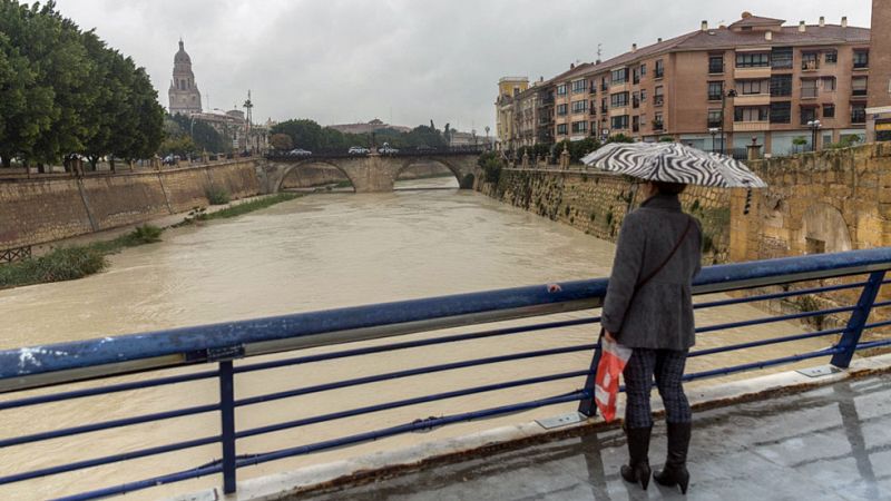 Más de 350 personas rescatadas en la Región de Murcia por las intensas lluvias