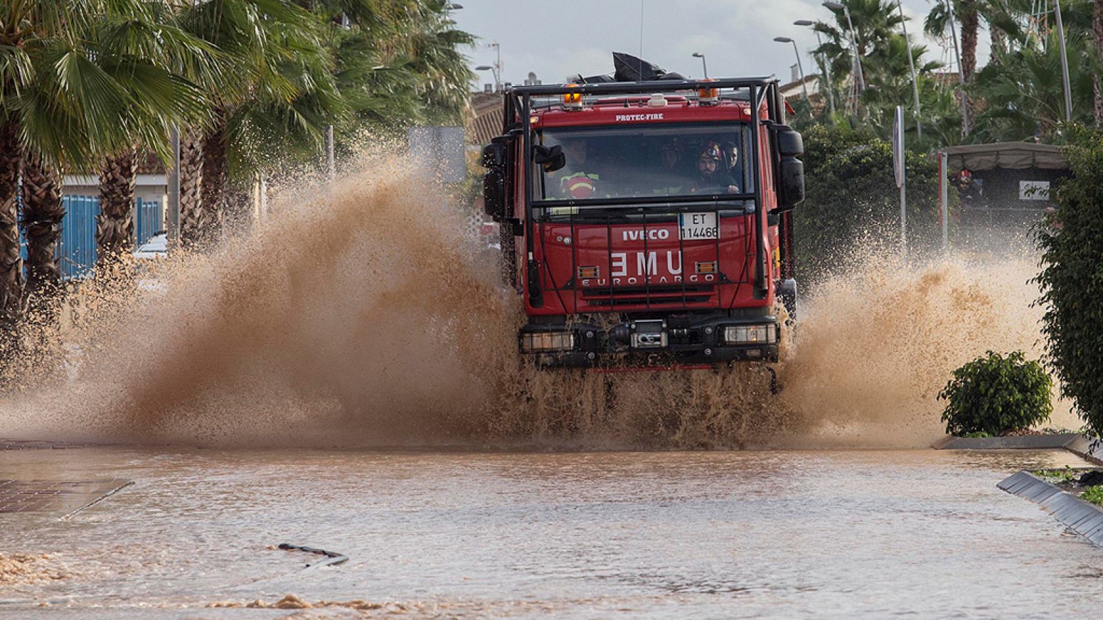 Casi toda Murcia estará el lunes en alerta amarilla por lluvias