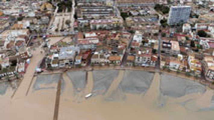 Telediario 1 - El temporal avanza hacia Baleares, en alerta naranja por olas de hasta cinco metros