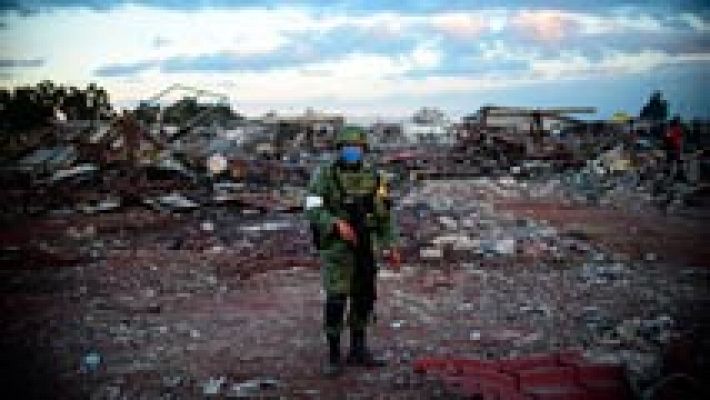 Informativo 24h - Al menos 27 muertos tras varias explosiones en una fábrica de pirotecnia en México