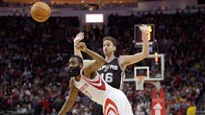 Gasol, clave en la victoria de los Spurs ante los Rockets