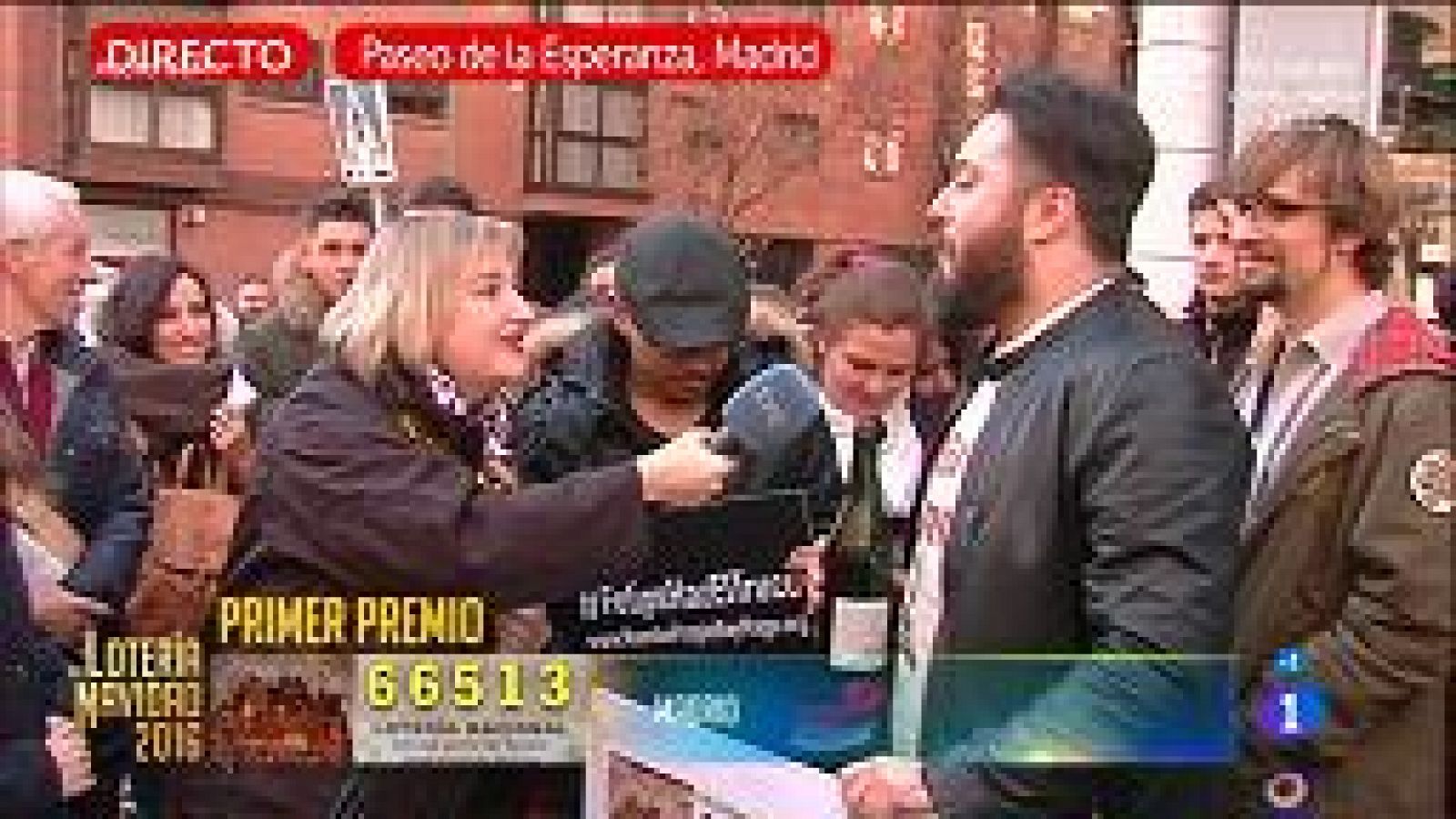 La suerte de laLoteria de Navidad cae en Madrid | RTVE