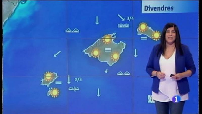 El temps a les Illes Balears - 22/12/16 