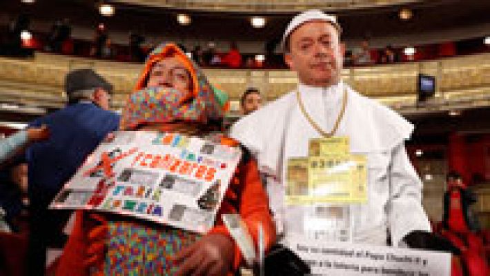 Telediario 1 - Un sorteo tranquilo pero plagado de anécdotas