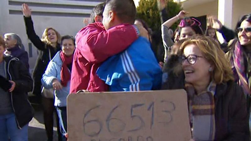 300 décimos del Gordo de Navidad se han repartido entre los 568 habitantes de Brea de Tajo en Madrid