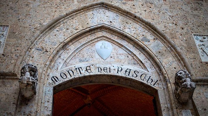 Telediario 1 - El Gobierno italiano aprueba un decreto para rescatar a bancos en apuros como el MPS