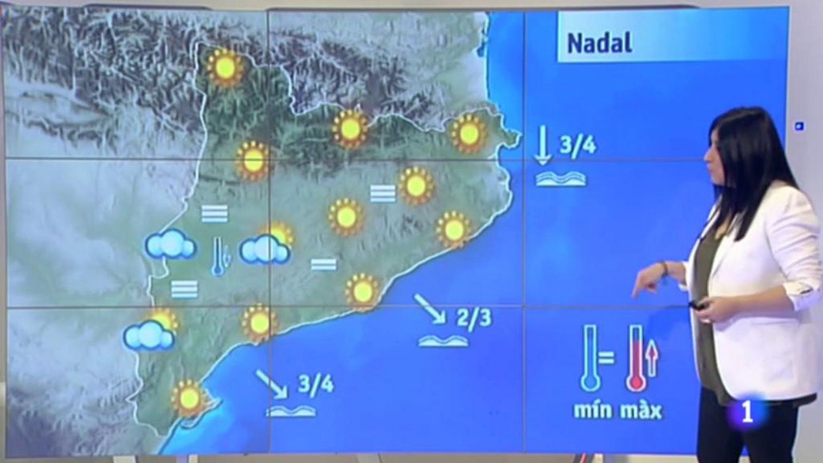 L'Informatiu: El temps - 23/12/16 | RTVE Play