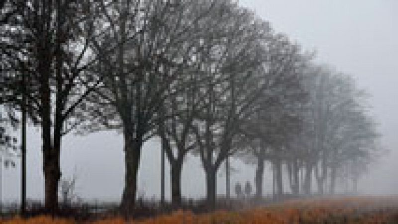 Pocas nubes, nieblas generalizadas y heladas en zonas altas