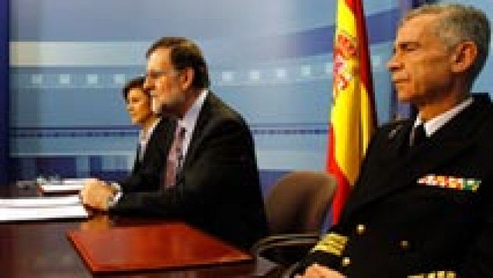Rajoy felicita la Navidad a las tropas en el extranjero