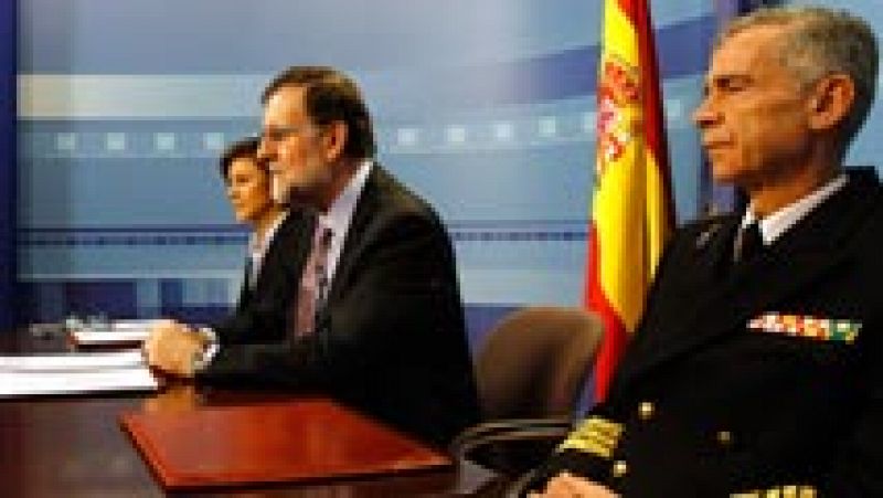 Rajoy, a las tropas españolas en el extranjero: "Son ustedes un valor fundamental para la acción exterior de España"