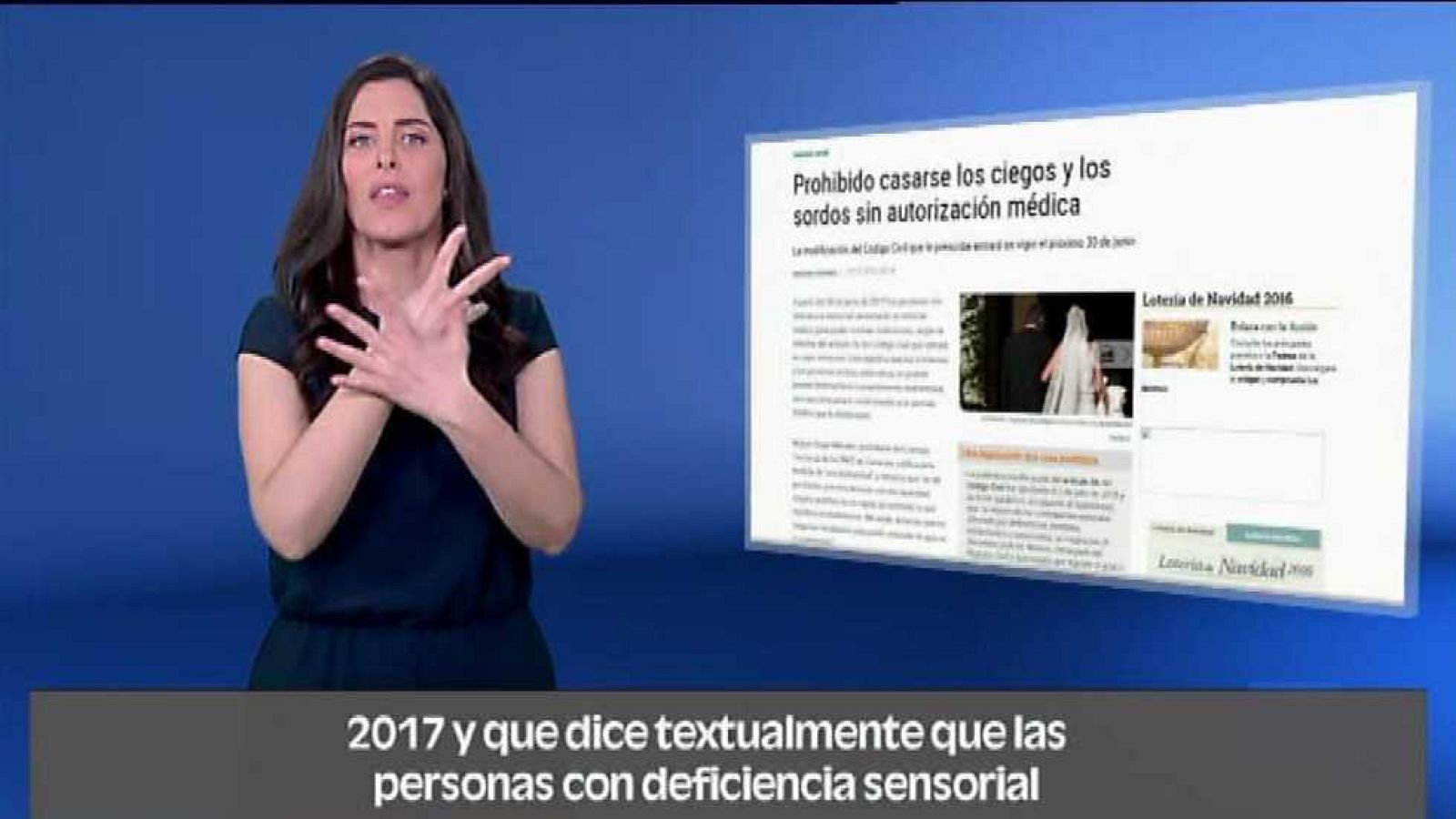 En lengua de signos - 25/12/16 - ver ahora