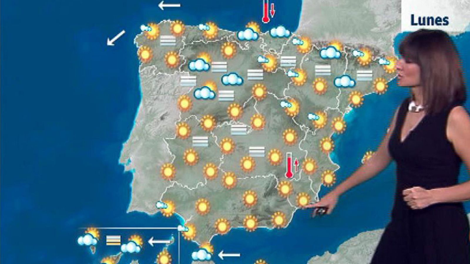 Nieblas en el interior peninsular y temperaturas sin grandes cambios en todo el país