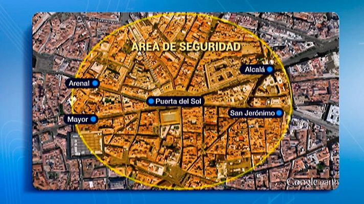 Telediario 1 - La Policía prepara un dispositivo especial de seguridad para los eventos navideños