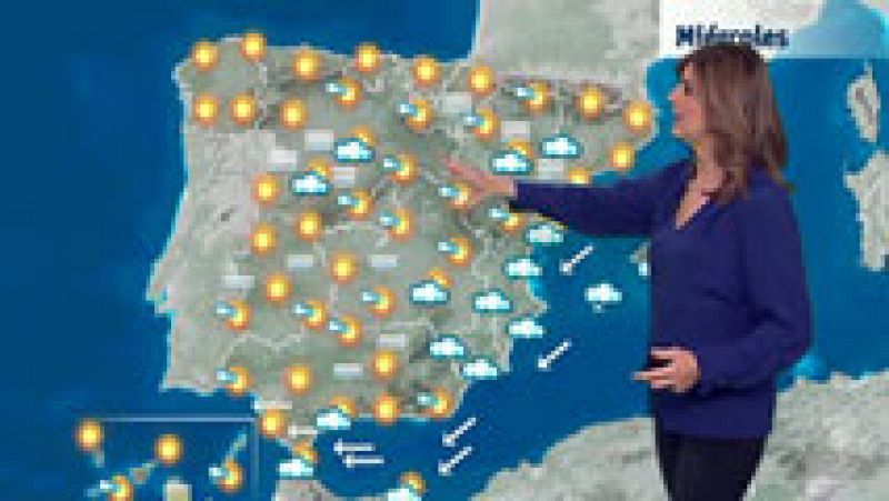 Tiempo inestable en el sureste y Levante y nieblas en el interior peninsular