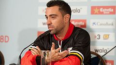 Xavi vuelve a casa para jugar con Cataluña