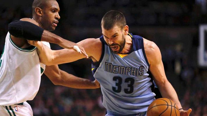 Telediario 1 - Un Marc Gasol 'All Star' cae ante los Celtics y Abrines juega minutos de calidad