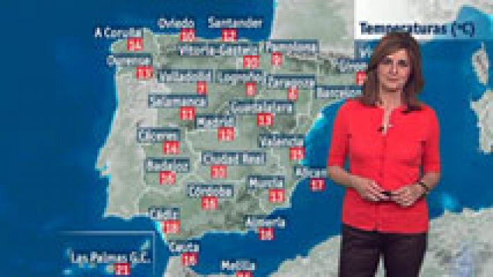 El tiempo - Bajan las temperaturas diurnas en el tercio este peninsular y helará en el interior