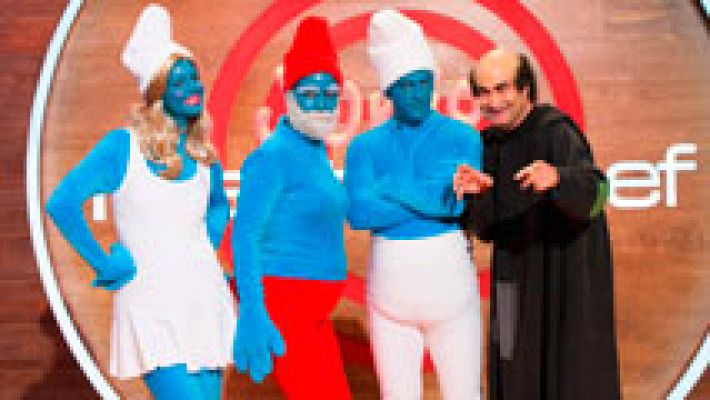 MasterChef Junior - MasterChef Junior 4 - Los jueces se convierten en Pitufos