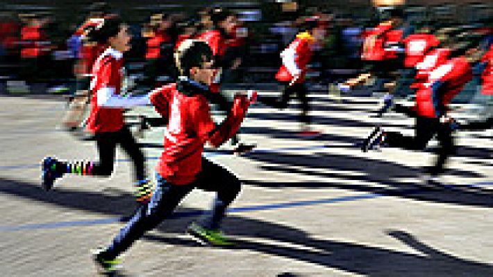 Divertirse es el objetivo en la San Silvestre Vallecana