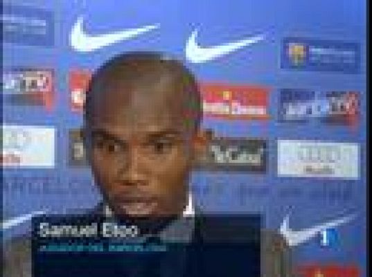  - Eto'o consuela a Rodríguez