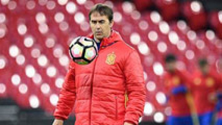 Lopetegui, ante el reto de clasificar a España para el Mundial de Rusia