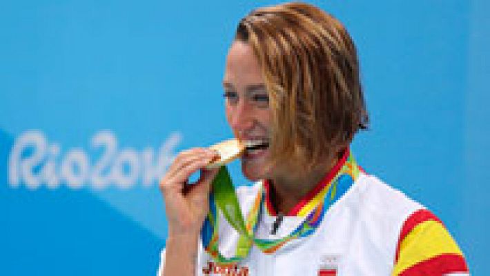 Telediario 1 - España volvió de Río con 17 medallas