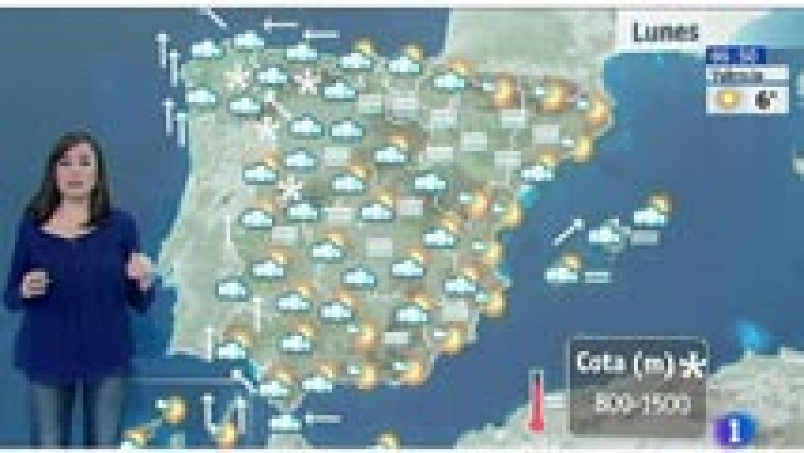 El tiempo: Heladas y niebla en el interior peninsular | RTVE Play