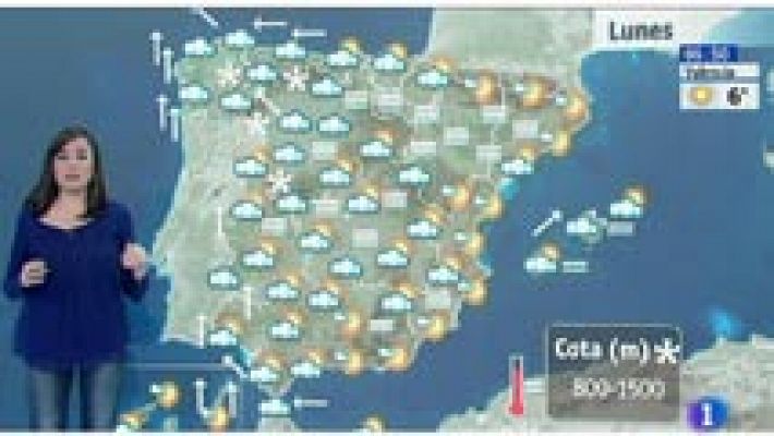 Heladas y niebla en el interior peninsular