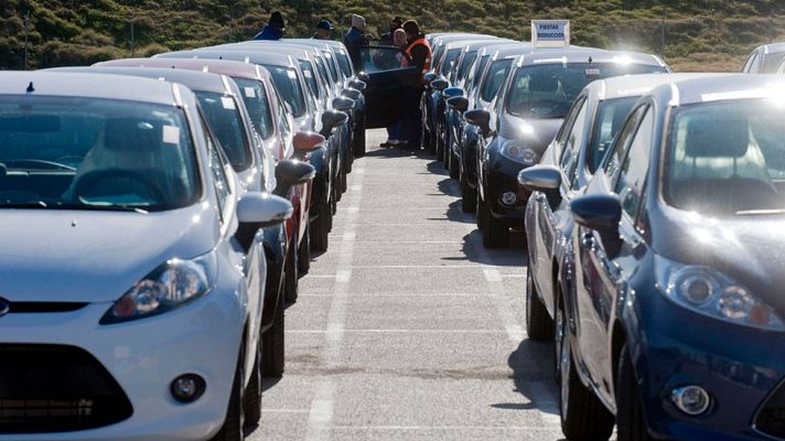 Telediario 1 - Las matriculaciones aumentan casi un 11% en 2016