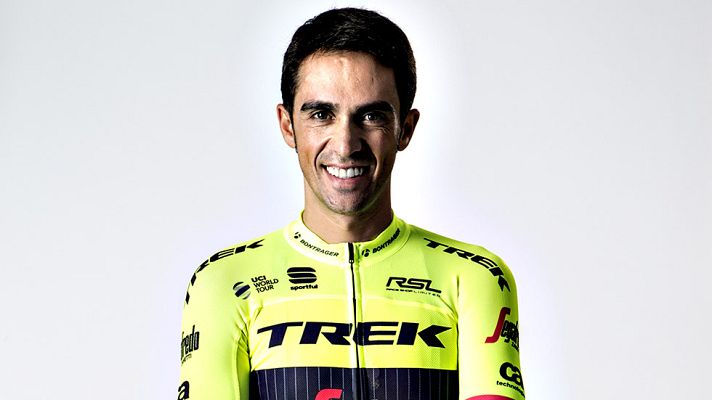 Telediario 1 - Alberto Contador ya luce los colores del Trek-Segafredo