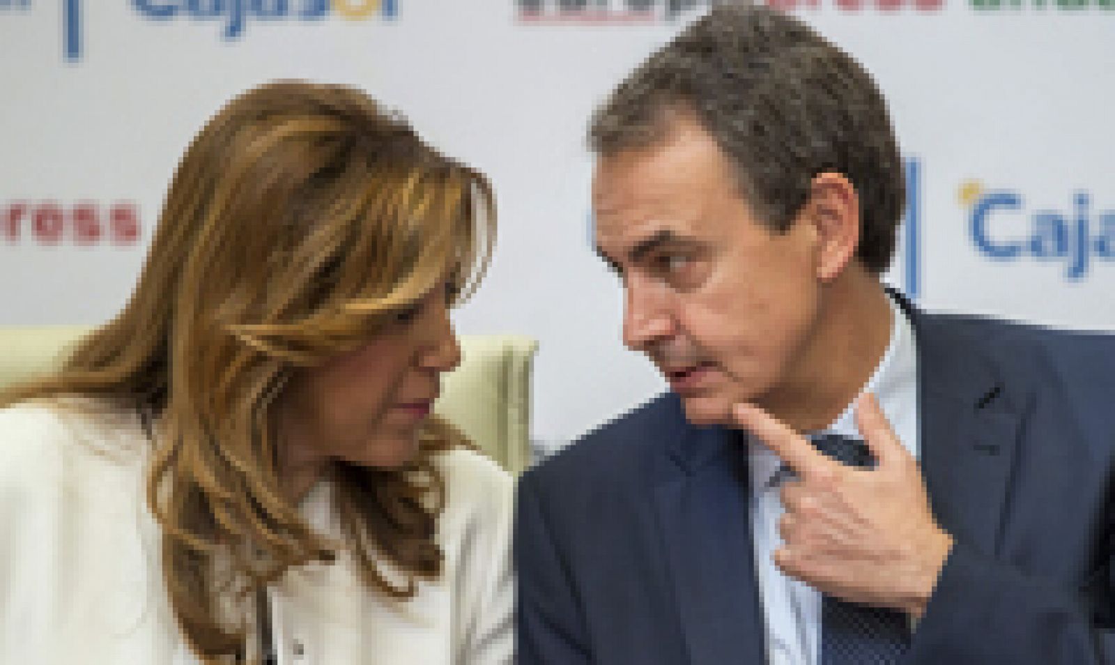 Telediario 1: Nuevo encuentro de Susana Díaz con el expresidente Zapatero en Madrid | RTVE Play