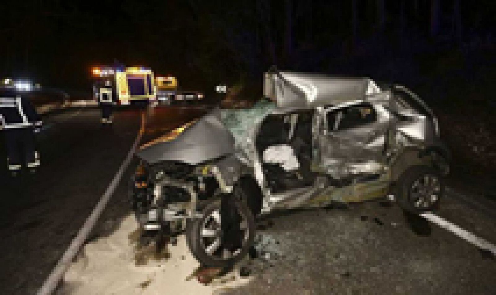 Telediario 1: El 2016 cierra con 1.160 muertos en las carreteras y rompe una tendencia a la baja mantenida desde 2003 | RTVE Play