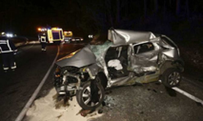 Telediario 1 - El 2016 cierra con 1.160 muertos en las carreteras y rompe una tendencia a la baja mantenida desde 2003
