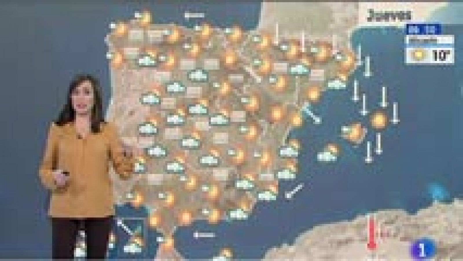 Ligero descenso de temperaturas e intensas nieblas - El tiempo | Ver